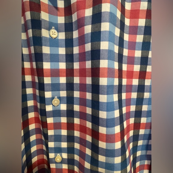 Mens Button Down Banana Republic Non Iron Dress Shirt Size Large - Picture 3 of 7